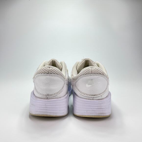 Nike Air Max SC Triple White Photon Dust Athletic Running Shoes Women Size 8 - Picture 4 of 9